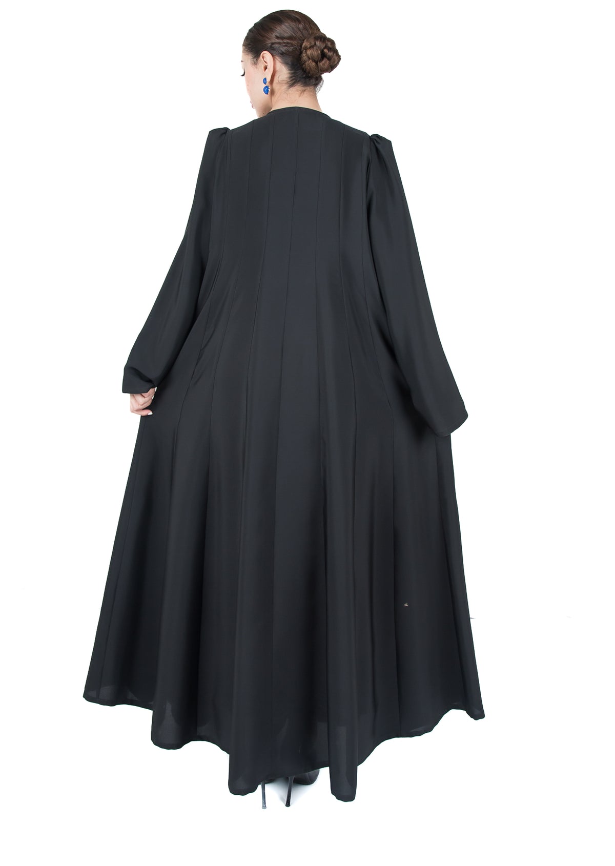 PLAIN ABAYA WITH UMBRELLA CUTTINGS