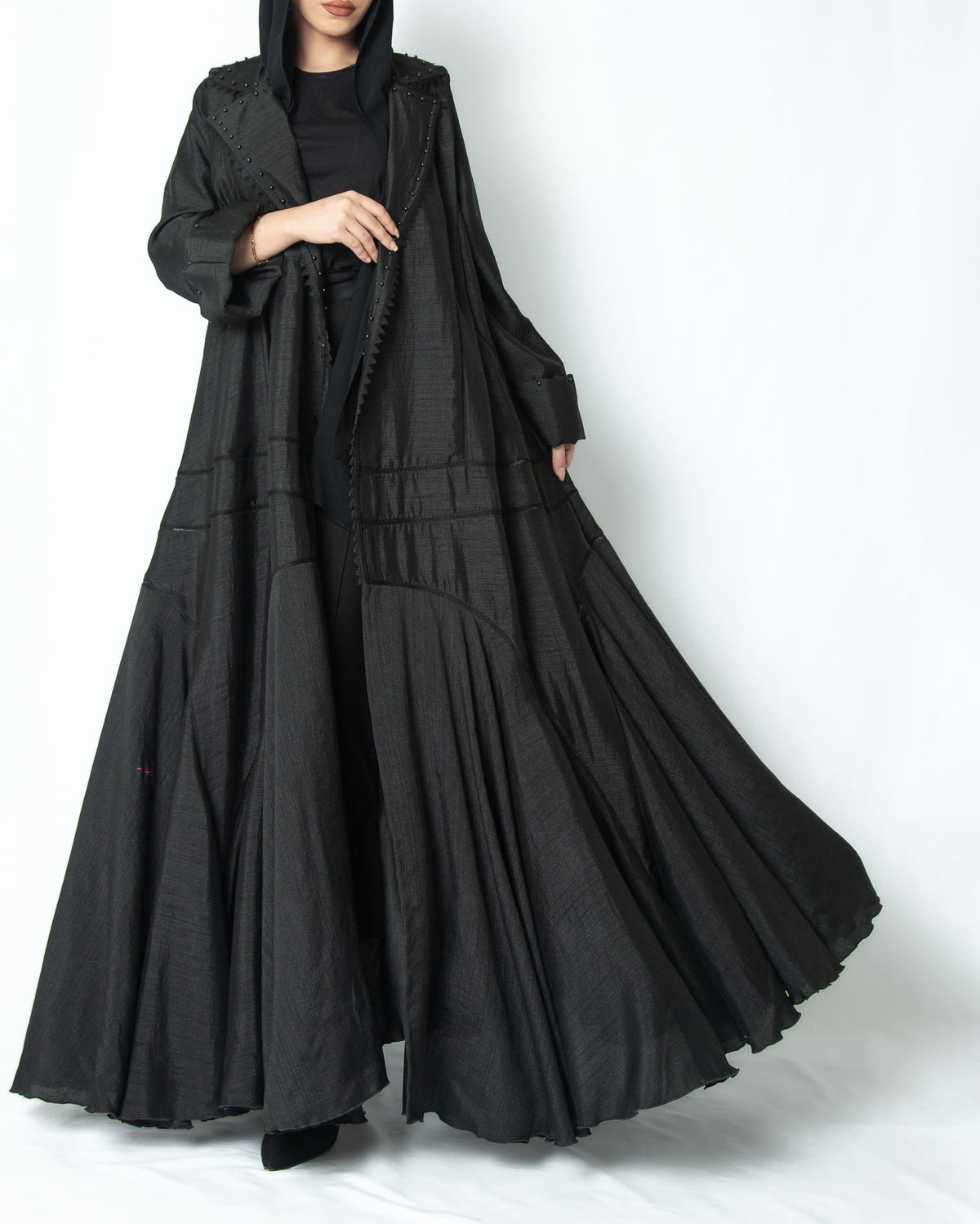 COAT NET RAFFLES WITH BALLS