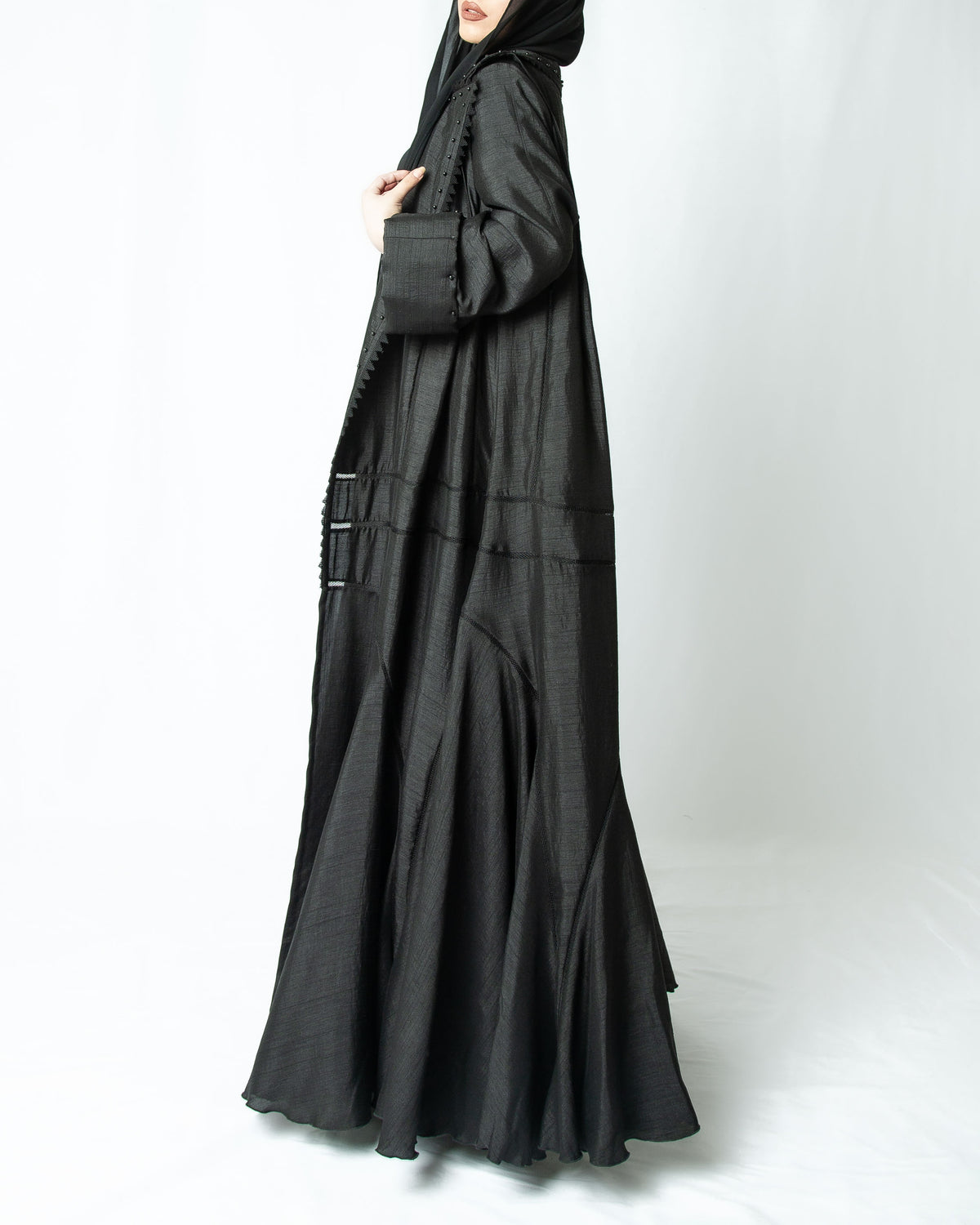 COAT NET RAFFLES WITH BALLS