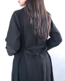 COLLAR COAT IN SILVER LINGS