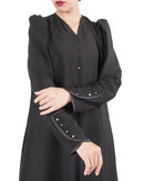 PLAIN IN BLACK SNAPS