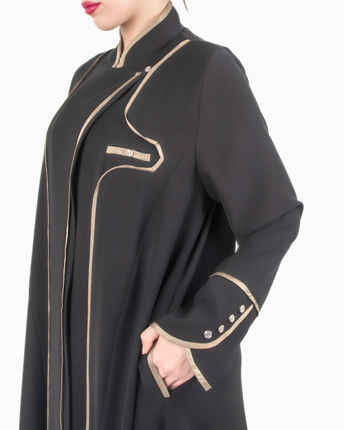 OP IN OLIVE COLLAR