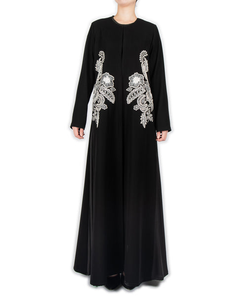 ORCHID VEIL ABAYA