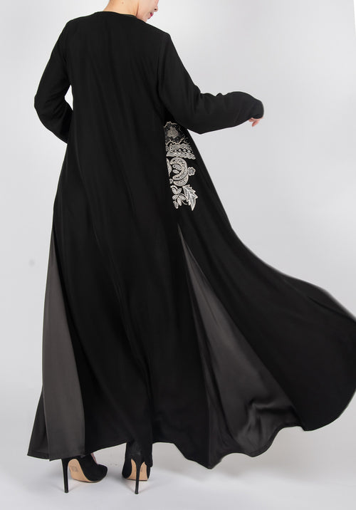 ORCHID VEIL ABAYA