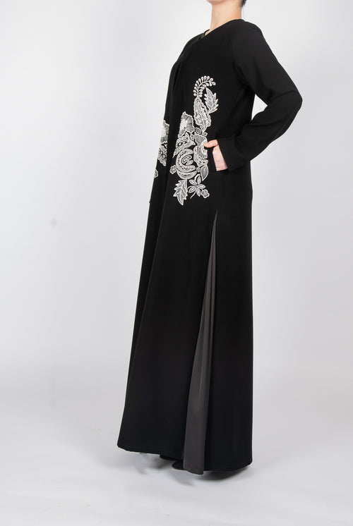 ORCHID VEIL ABAYA