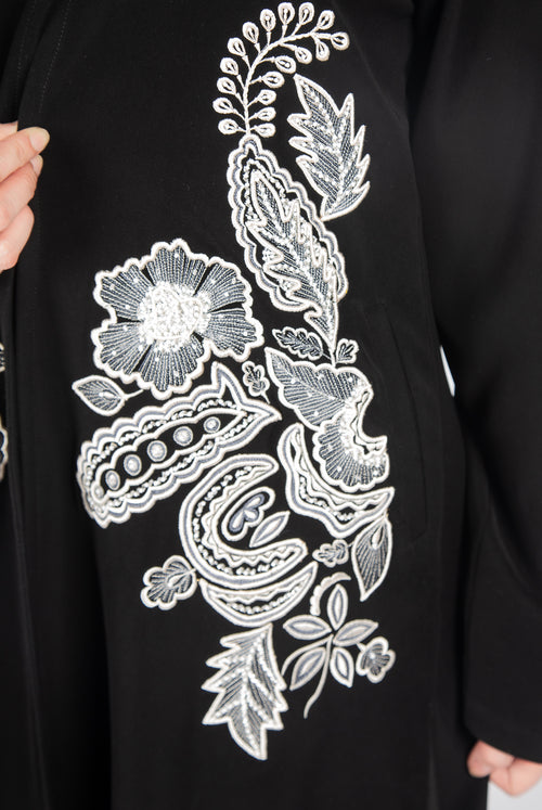 ORCHID VEIL ABAYA