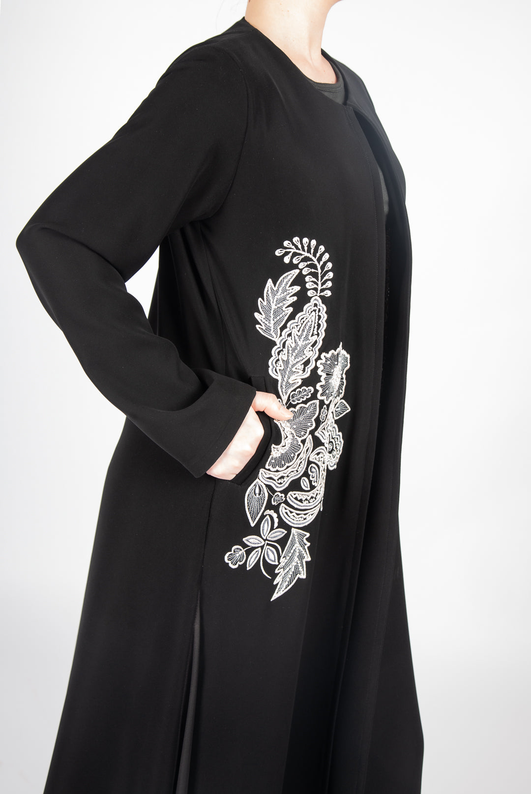 ORCHID VEIL ABAYA