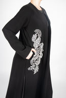 ORCHID VEIL ABAYA