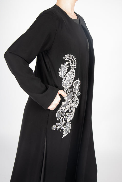ORCHID VEIL ABAYA