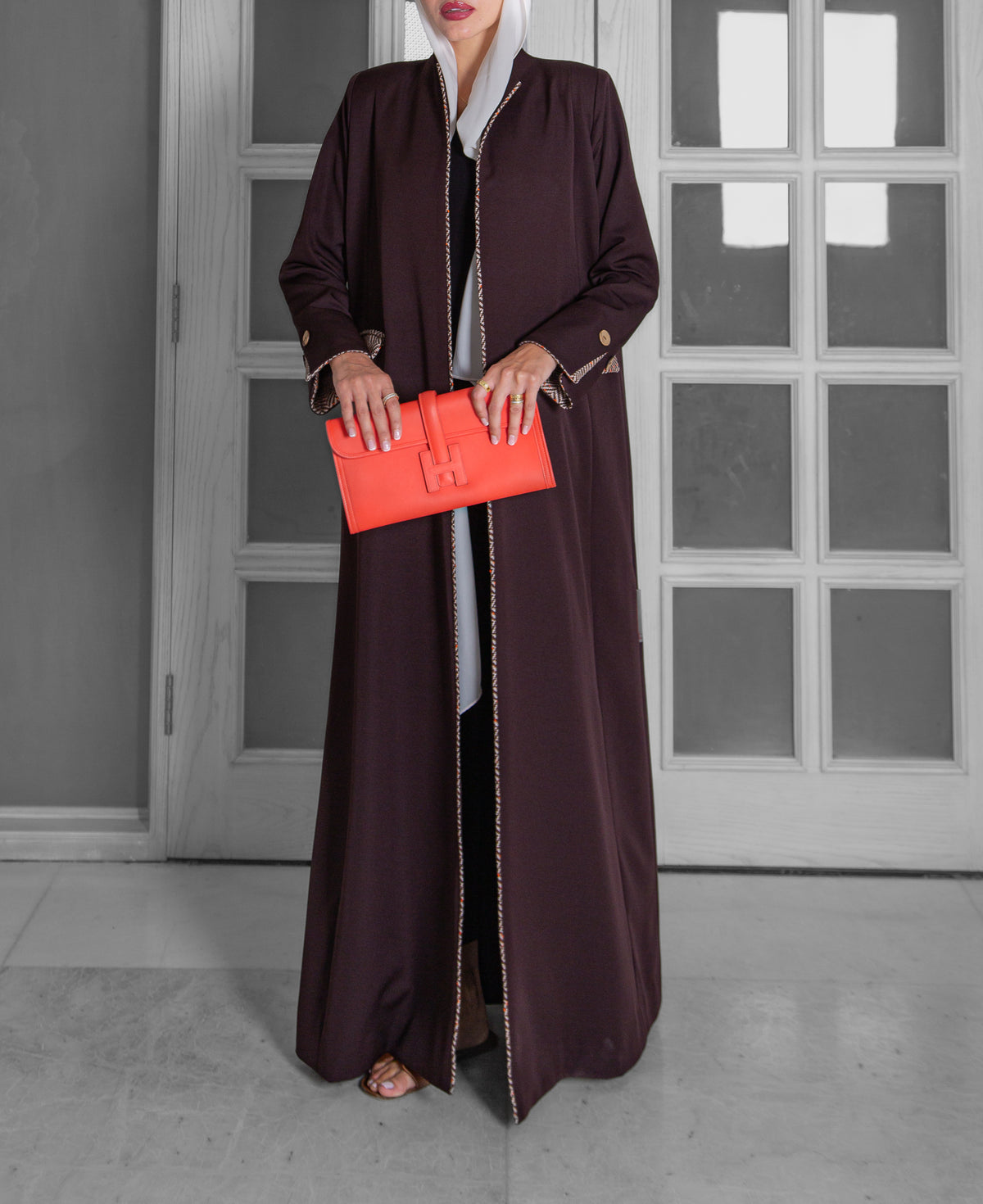 TWEED LINE COAT