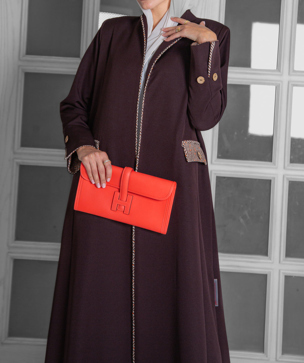 TWEED LINE COAT