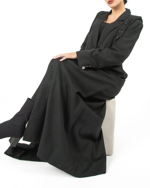 TRIDENT LINEN COAT