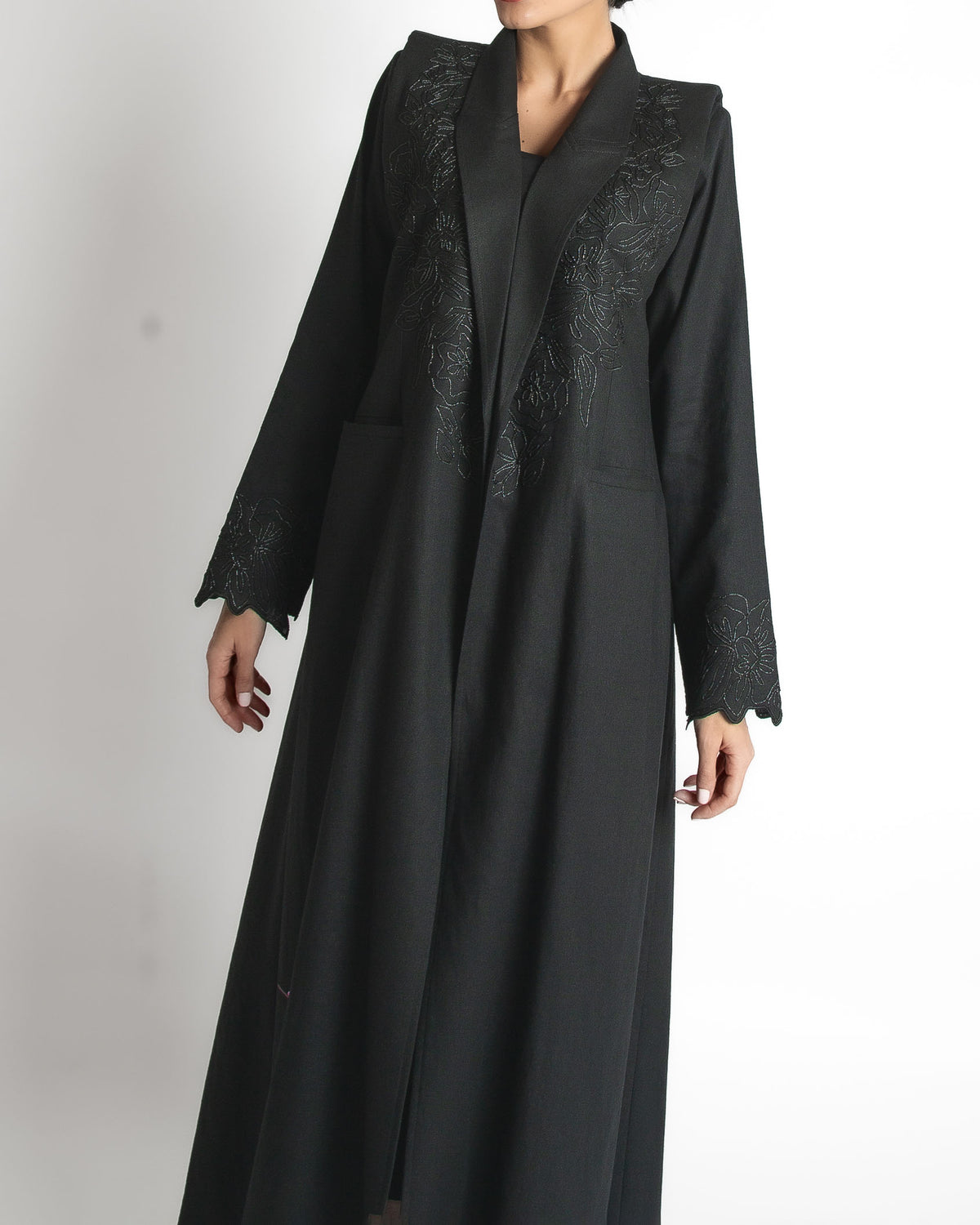 LINEN COAT EMBRO