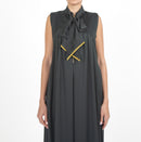 PLEATED INNER SILK