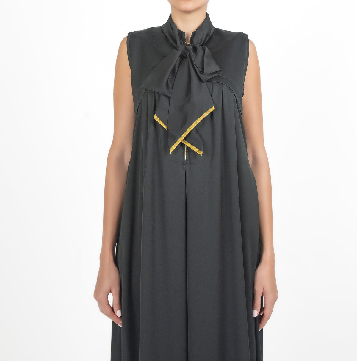 PLEATED INNER SILK