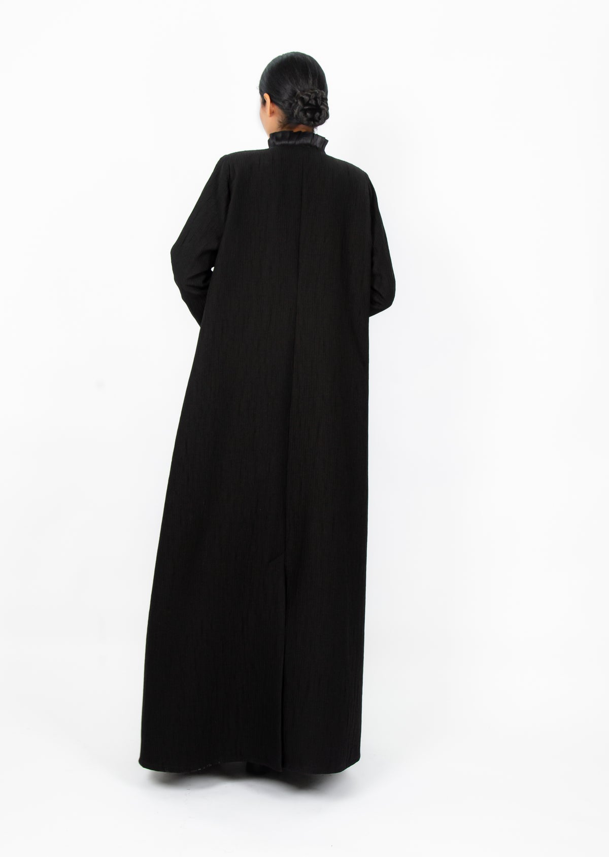CRINKLE PLEATS ABAYA