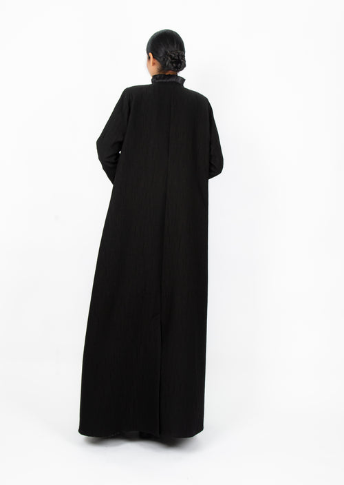 CRINKLE PLEATS ABAYA