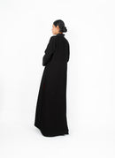 CRINKLE PLEATS ABAYA