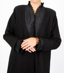 CRINKLE PLEATS ABAYA