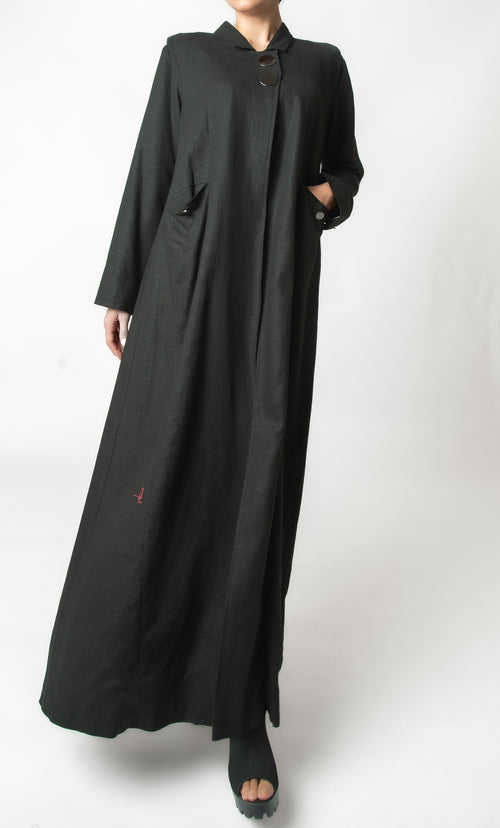 LINEN COAT BUTTONS