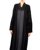 FLORAL SLEEVES IN VELVET