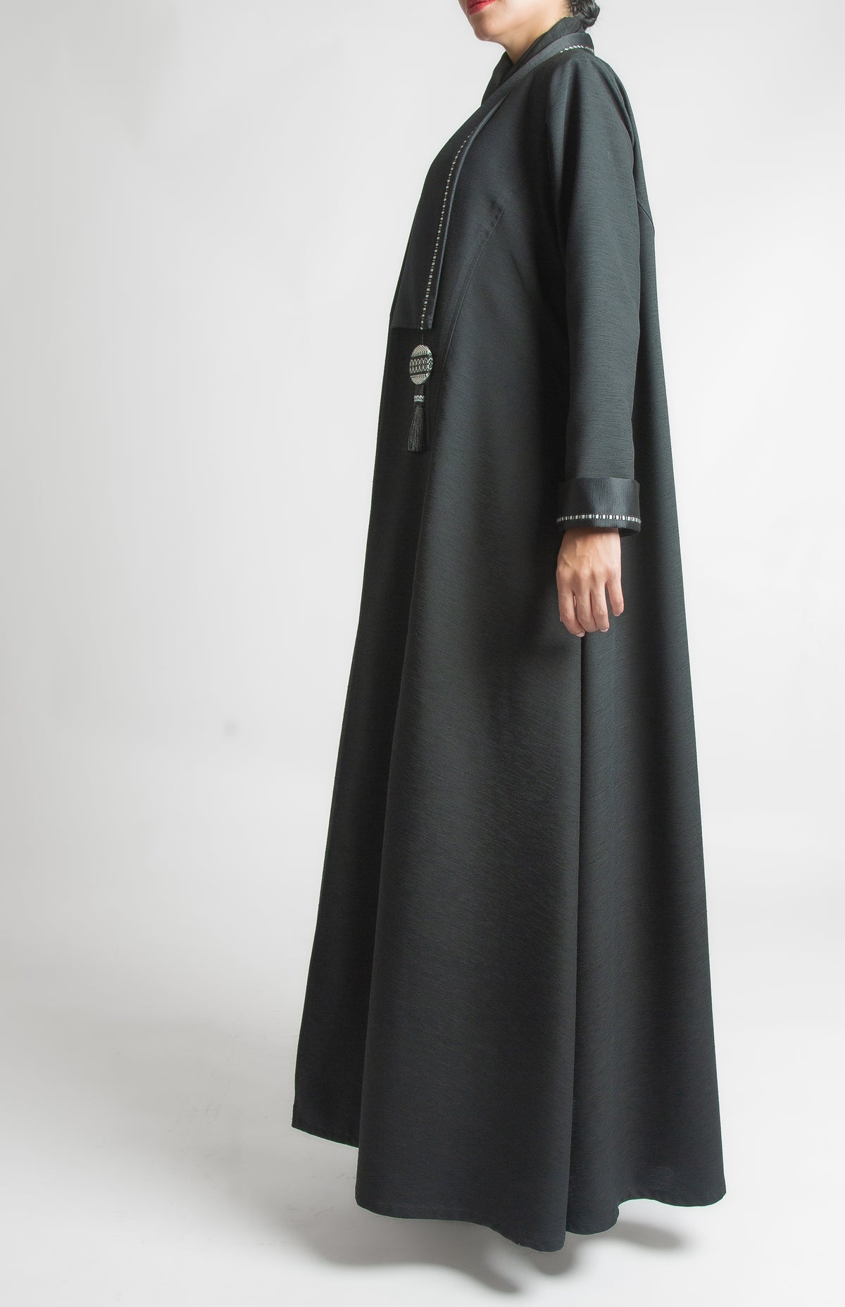 D TASSEL COAT