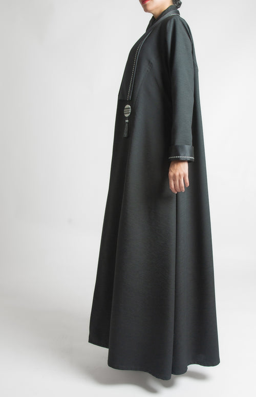 D TASSEL COAT