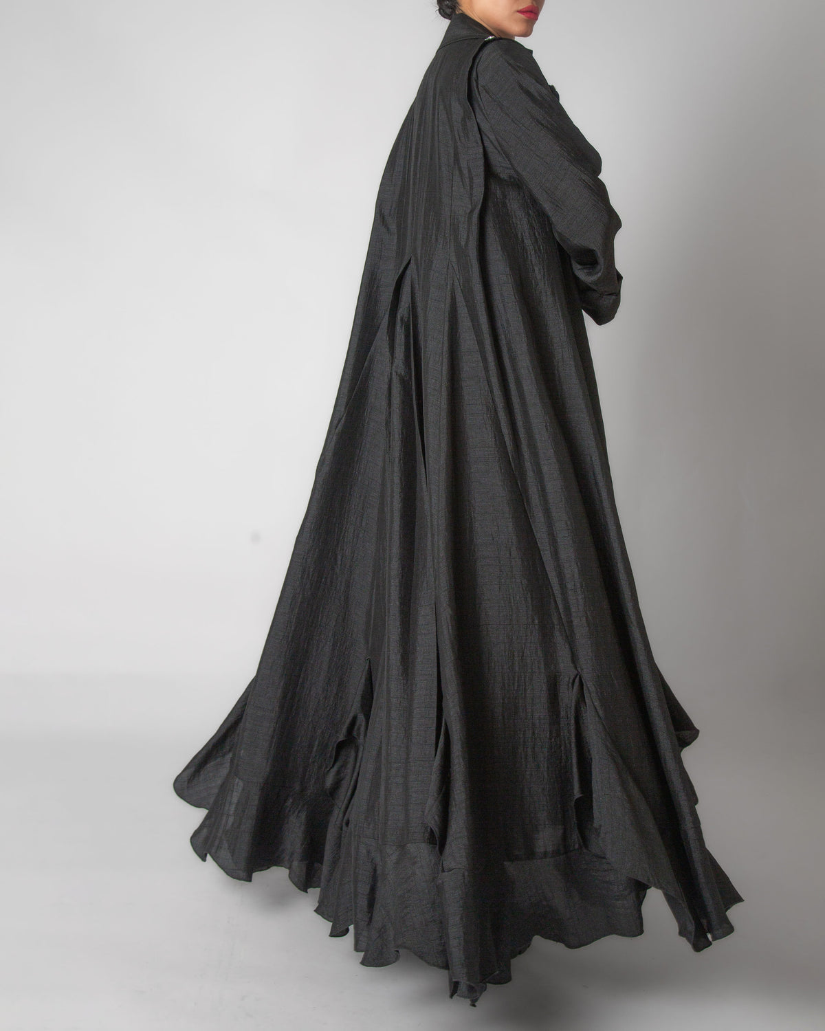 COAT SHAN RUFFLES
