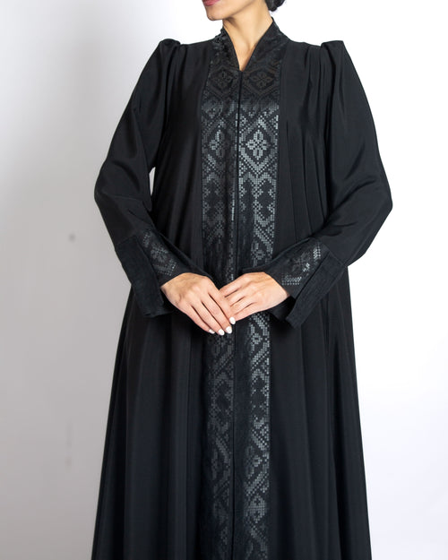 MONOCHROME BLACK LINEN