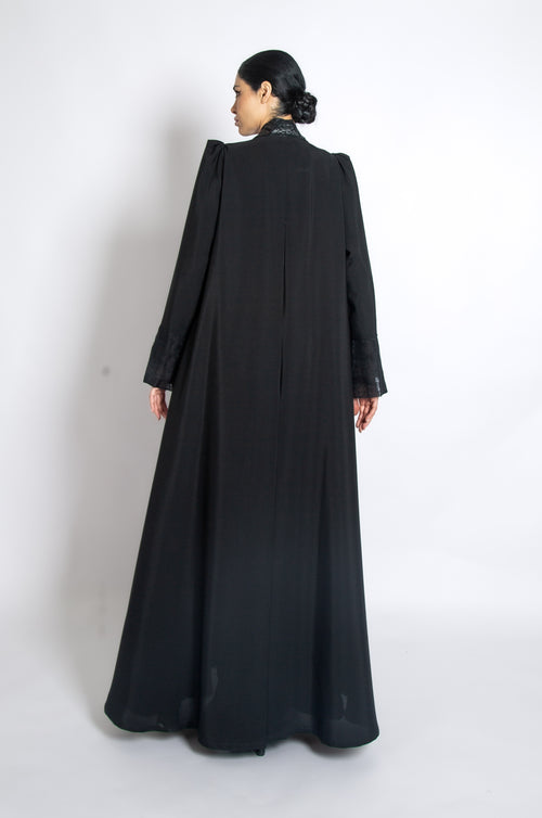 MONOCHROME BLACK LINEN