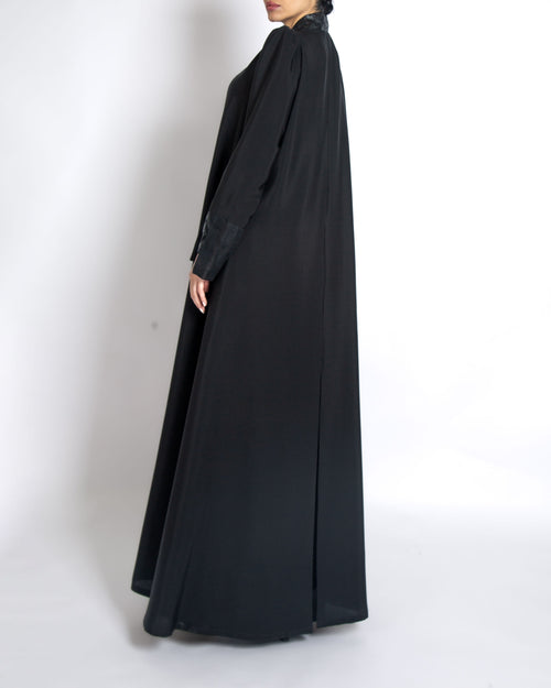 MONOCHROME BLACK LINEN