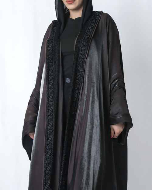 VINTAGE BLACK SILK