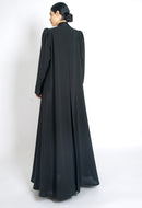 BLACK LINEN EMBRO