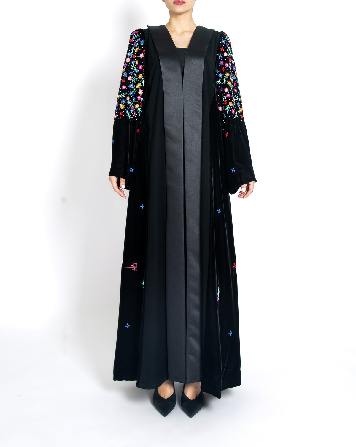 RAINBOW SLEEVES IN VELVET