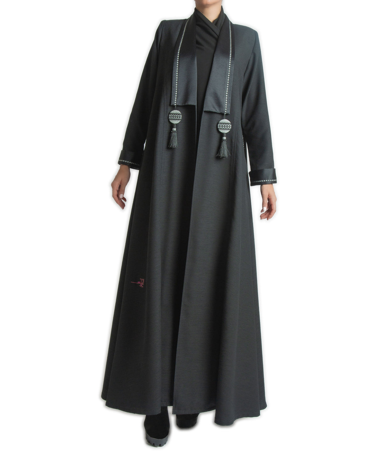 D TASSEL COAT
