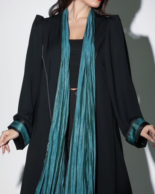 GREEN SILK SHAWL