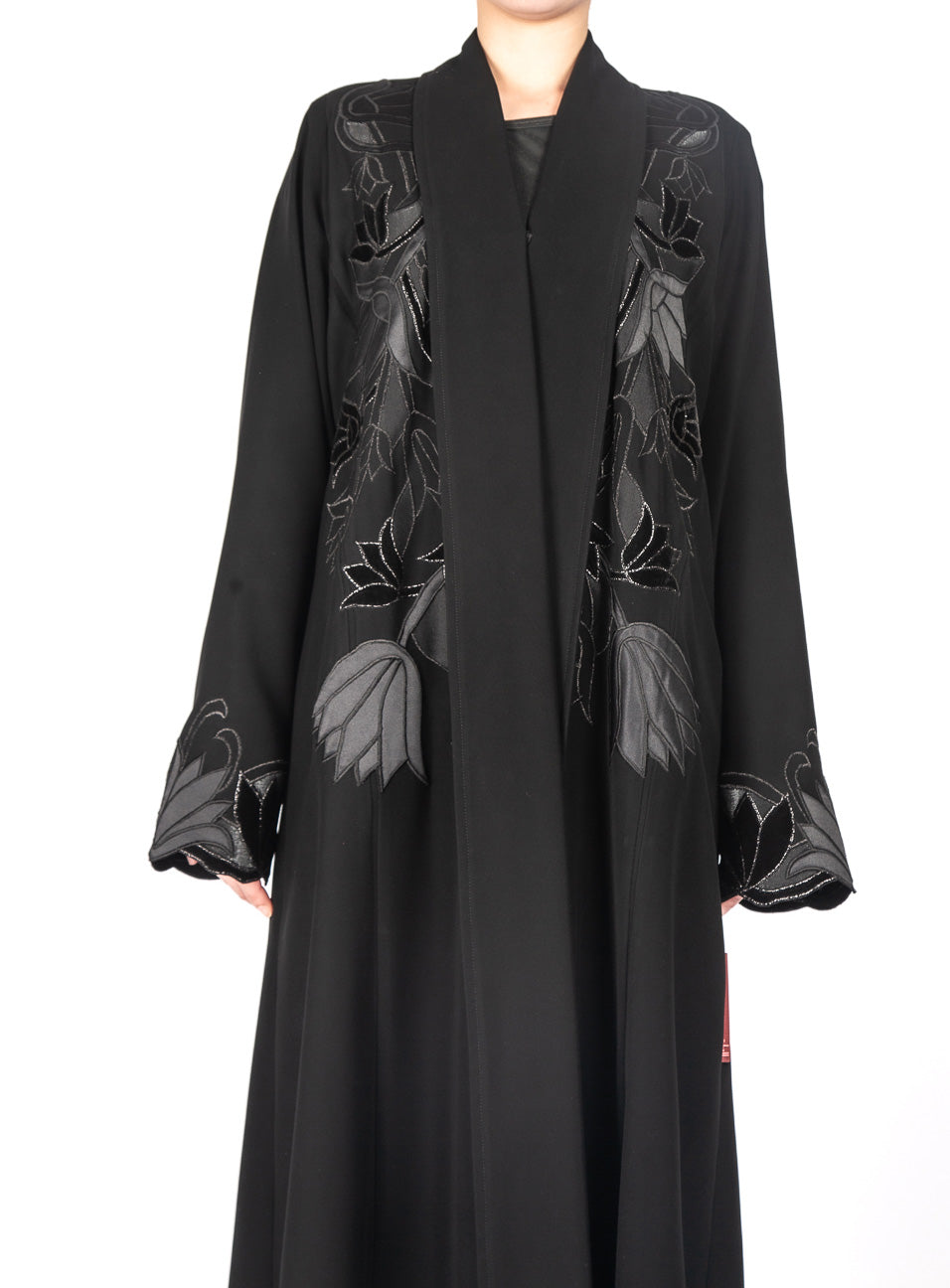 OP SHAN COAT KNITTED FLOWER V2